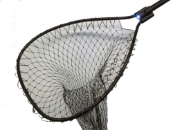 Night Striker Walleye-snook Net  Bow Size: 21 1/2"x 27" Handle Length: 48" Net Depth: 36"