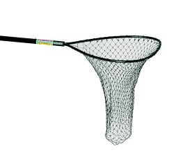 Boat Net With Extendable Handle Black 22inch